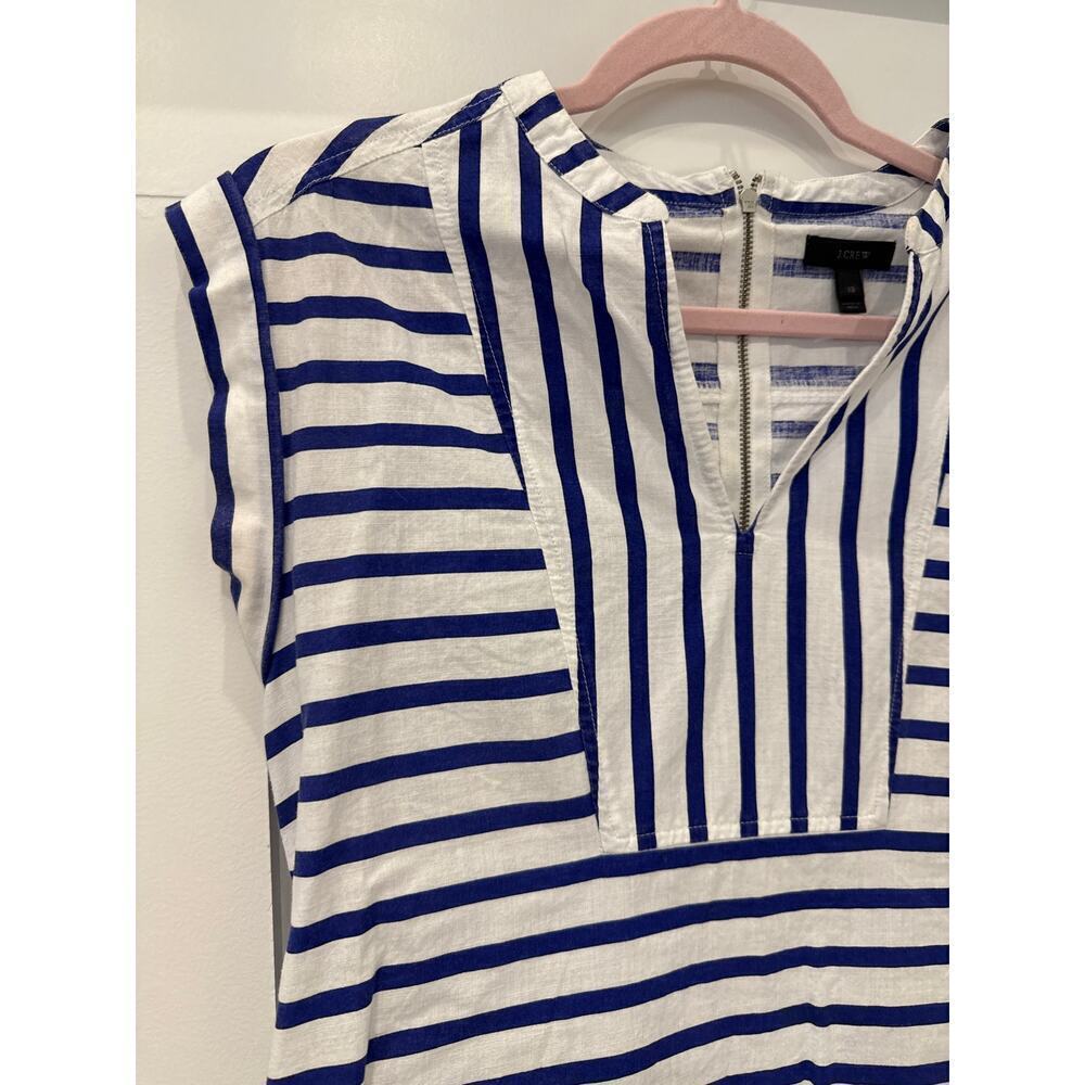 J. Crew and A New Day Summer Dress Bundle (2) Striped Linen, sz XS - Picture 7 of 14